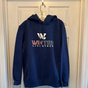 Winter Livestock and Feed hoodie large